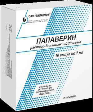 ПАПАВЕРИН Р-Р Д/ИН 2% 2МЛ N10 АМП КНТ-ЯЧ ПК